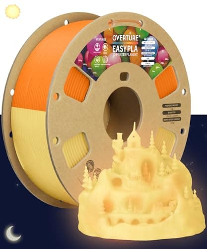 Overture Glow PLA, photographed for its Amazon listing